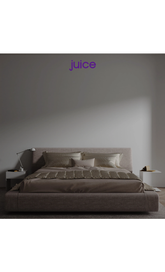 Custom text: juice